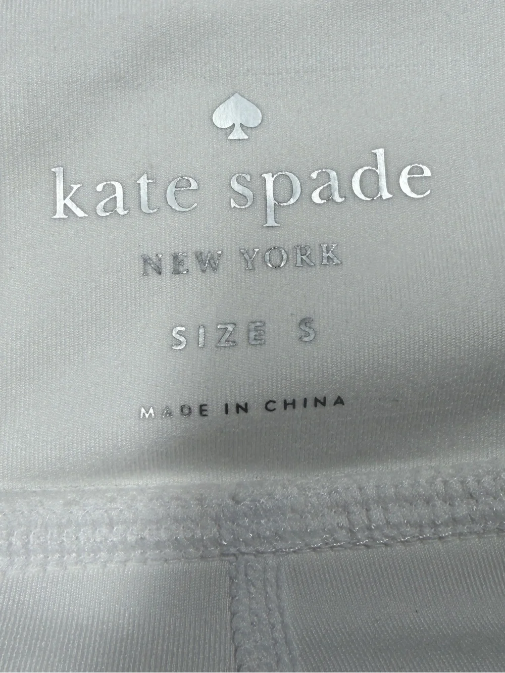 Kate Spade White Athletic Tennis Eyelet Tiered Ruffle Mini Skirt Skort Small
